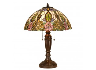 Stolní lampa Tiffany Rose - Ø 47*61cm