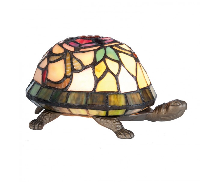 Stolní lampa Tiffany Tortoise Clayre & Eef