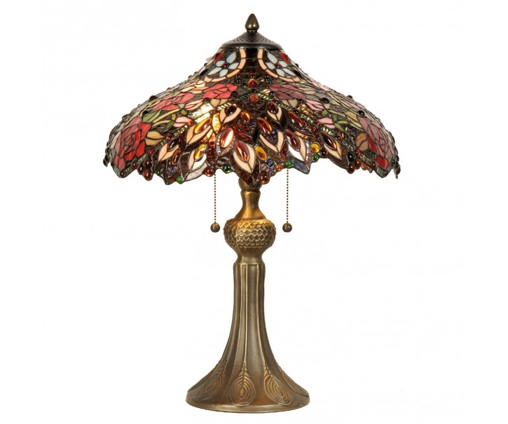 Stolní lampa Tiffany Mosaic Clayre & Eef