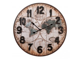 Nástěnné hodiny World - 69*5*70 cm