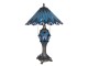 Stolní lampa Tiffany Peacock Clayre & Eef