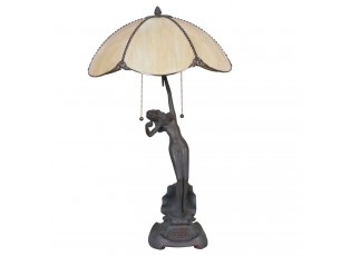 Stolní lampa Tiffany Woman - Ø 41*70 cm