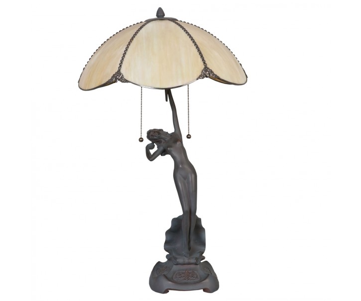 Stilní lampa Tiffany Woman Clayre & Eef