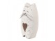 Bílá antik dřevěná dekorace kočička Rustic Cat L - 8*6*14 cm Clayre & Eef