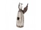 Dekorace dřevěná figurka anděl se srdíčkem Angel Rustic S - 7*3*12 cm Clayre & Eef