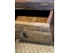 Hnědý antik dřevěný noční stolek Grimaud Unit - 44*37*63cm Chic Antique