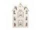 Béžový antik kovový svícen domek Vintage House - 26*16*40 cm Clayre & Eef