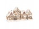 Vánoční dekorace perníkové chaloupky Gingerbread House - 25*6*13 cm Clayre & Eef