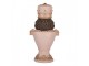 Růžová dekorace busta Louskáček Nutcracker - 16*10*30 cm Clayre & Eef
