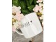 Bílý hrnek se srdíčkem a nápisem Coffee Lovely Day - 12*8*7 cm / 275 ml Clayre & Eef
