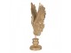 Zlatá antik andělská křídla na podstavci Angel Wings - 10*10*33 cm Clayre & Eef