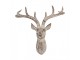 Béžová antik nástěnná dekorace Jelen Deer - 33*16*37 cm Clayre & Eef
