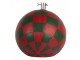 Červeno-zelený stojan na stromek koule Christmas Bauble - 42*42*43 cm Clayre & Eef