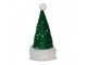 Vánoční svítící dekorace skřítek Gnome LED v zelené čepici - 10*10*25 cm/ 3AA Clayre & Eef