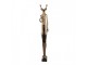 Veliký jelen Deer v životní velikosti s hodinami - 27*21*160 cm Clayre & Eef