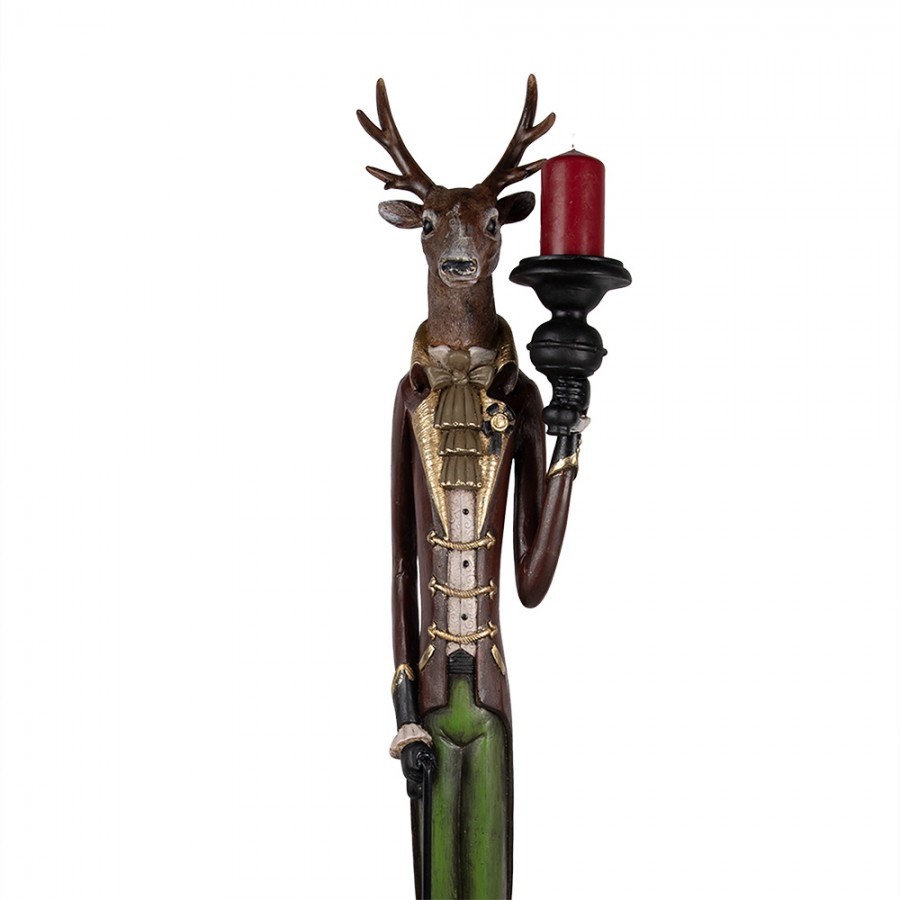Veliký svícen jelen Deer v životní velikosti - 26*19*160 cm Clayre & Eef Veliký svícen jelen Deer v životní velikosti - 26*19*160 cm Clayre & Eef