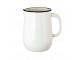 Bílý smaltovaný džbán Emil´s Enamel Offwhite - Ø 14,5*20 cm / 2,5L Str&ouml;mshaga