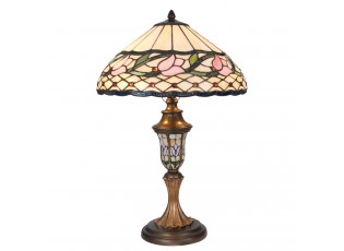 Stolní lampa Tiffany Lovely Tulip - Ø 40*60 cm