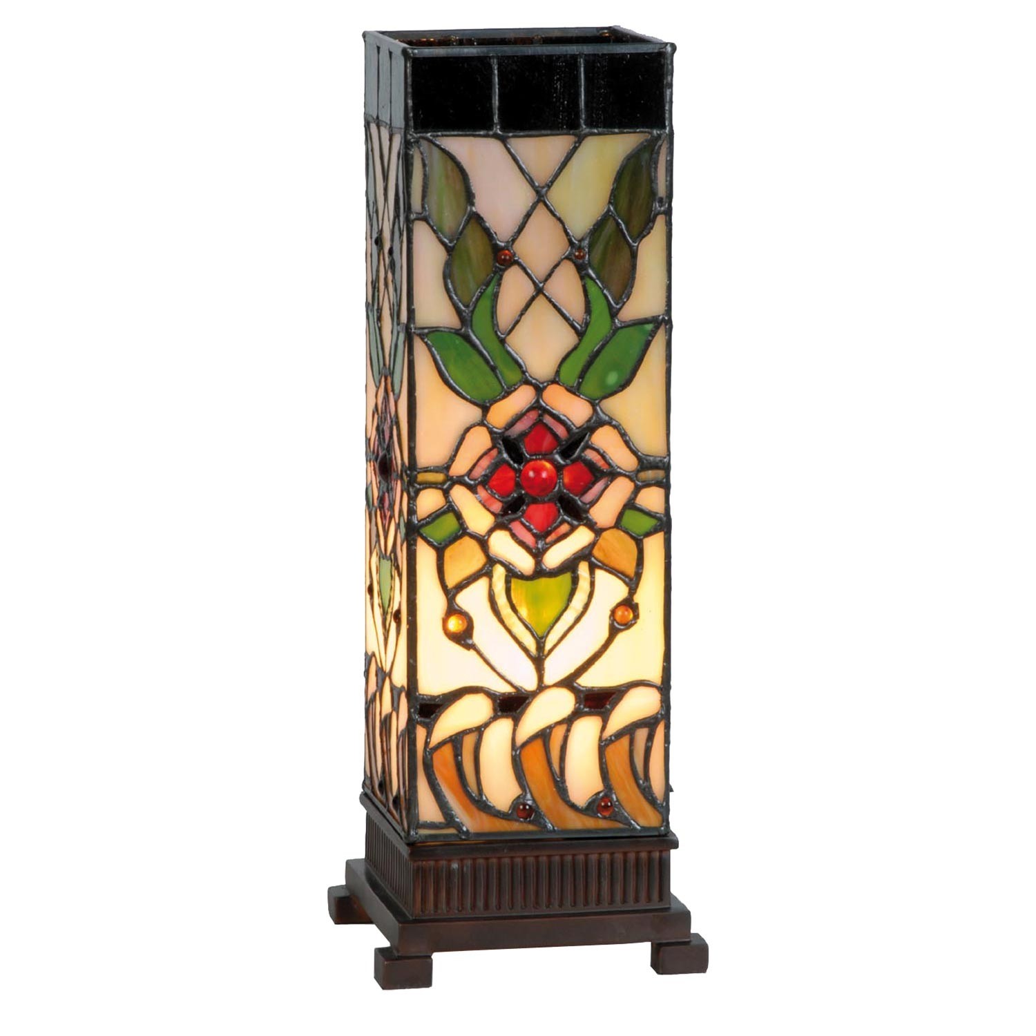 Stolní lampa Tiffany - 12.5*35 cm Clayre & Eef Stolní lampa Tiffany - 12.5*35 cm Clayre & Eef