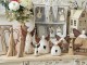 Dekorace dřevěná figurka anděl Angel Rustic L - 20*6*25 cm Clayre & Eef