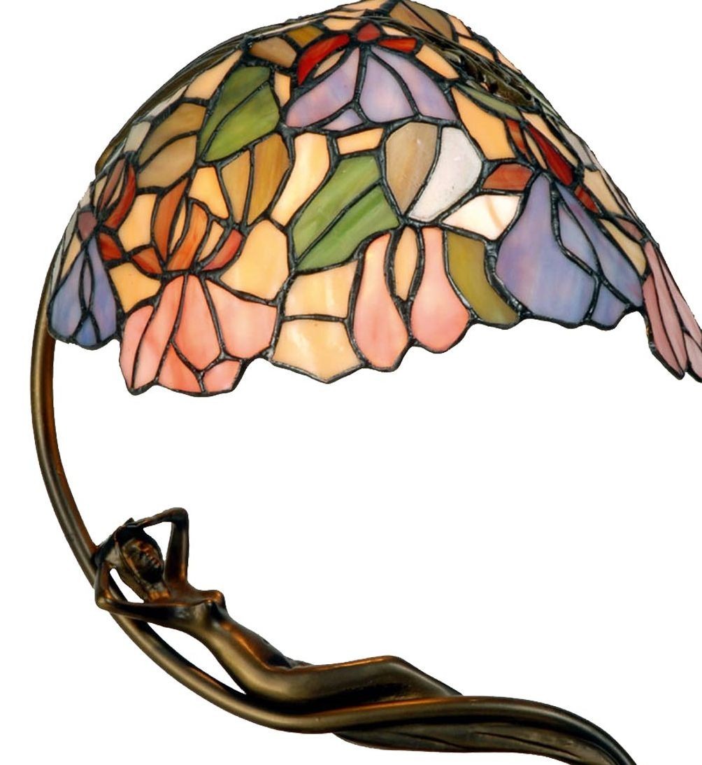 Stolní lampa Tiffany - Ø 26*37 cm Clayre & Eef Stolní lampa Tiffany - Ø 26*37 cm Clayre & Eef