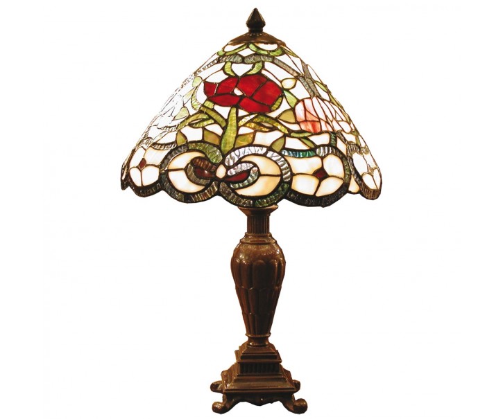Stolní lampa Tiffany - Ø 32*47 cm Clayre & Eef