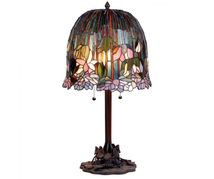 Stolní lampa Tiffany - Ø 37*68 cm Clayre & Eef