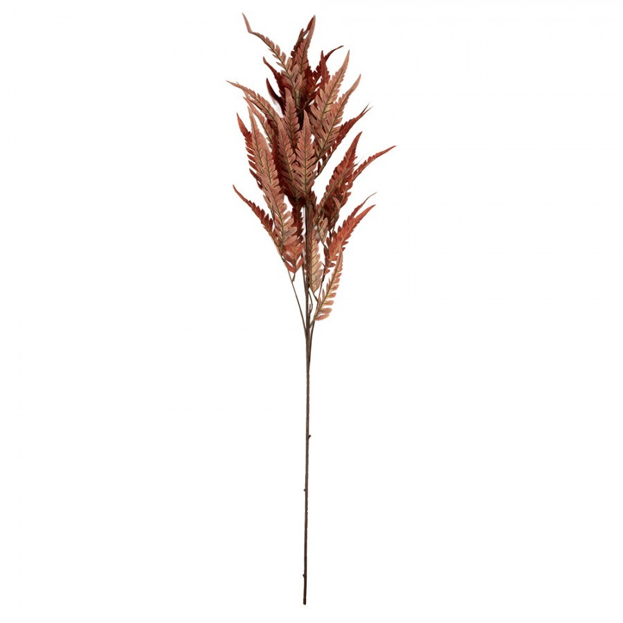 Dekorace umělá větvička s oranžovými listy - 12*12*98 cm Clayre & Eef Dekorace umělá větvička s oranžovými listy - 12*12*98 cm Clayre & Eef