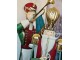 Veliká kovová figurka Louskáček Nutcracker s trubkou - 65*71*218 cm Clayre & Eef