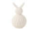 Bílá porcelánová lampa jelen Deer Led - Ø 13*23 cm J-Line by Jolipa