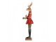 Vánoční figurka Jelen bubeník ve slavnostní uniformě - 23*19*77 cm Clayre & Eef