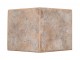 Zlatý antik cementový svícen domek House Gold - 11*11*29 cm daan kromhout