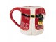 Keramický hrnek Santa Claus s víčkem - 15*10*19 cm / 450 ml Clayre & Eef