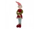 Vánoční dekorace Elf v červeném obleku - 13*10*56 cm Clayre & Eef