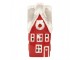 Červený keramický LED domek Lamont - 11*10*24 cm Clayre & Eef