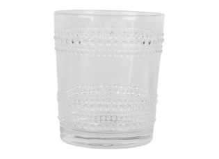 Transparentní sklenička na vodu - Ø 9*10 cm / 300 ml