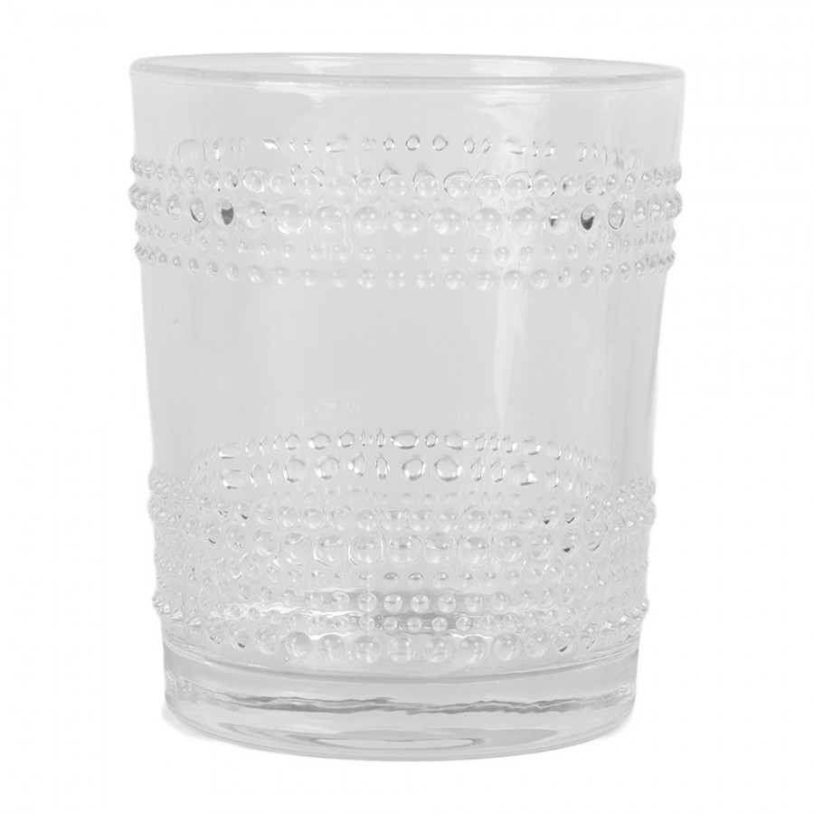 Transparentní sklenička na vodu - Ø 9*10 cm / 300 ml Clayre & Eef Transparentní sklenička na vodu - Ø 9*10 cm / 300 ml Clayre & Eef