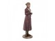 Dekorace figurka opice v plášti se šálkem v ruce - 9*8*28 cm Clayre & Eef