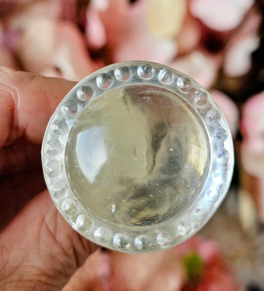Transparentní skleněná úchytka Mai - Ø 4 cm Chic Antique Transparentní skleněná úchytka Mai - Ø 4 cm Chic Antique