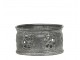 Zinkový antik kovový svícen na válcovou svíčku - Ø 10*6 cm Chic Antique