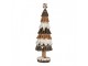Dekorace cukrový stromek Gingerbread Tree - Ø 12*39 cm Clayre & Eef