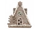 Perníková LED chaloupka Gingerbread Cott - 17*10*18 cm Clayre & Eef