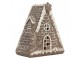 Perníková LED chaloupka Gingerbread Cott - 17*10*18 cm Clayre & Eef
