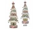 Dekorace perníkový stromek Gingerbread Tree LED - 15*12*36 cm / 3*AAA Clayre & Eef