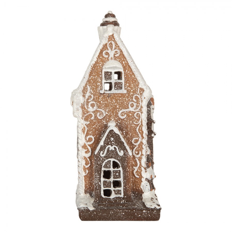 Perníková LED chaloupka Gingerbread Cotti - 15*9*20 cm Clayre & Eef Perníková LED chaloupka Gingerbread Cotti - 15*9*20 cm Clayre & Eef