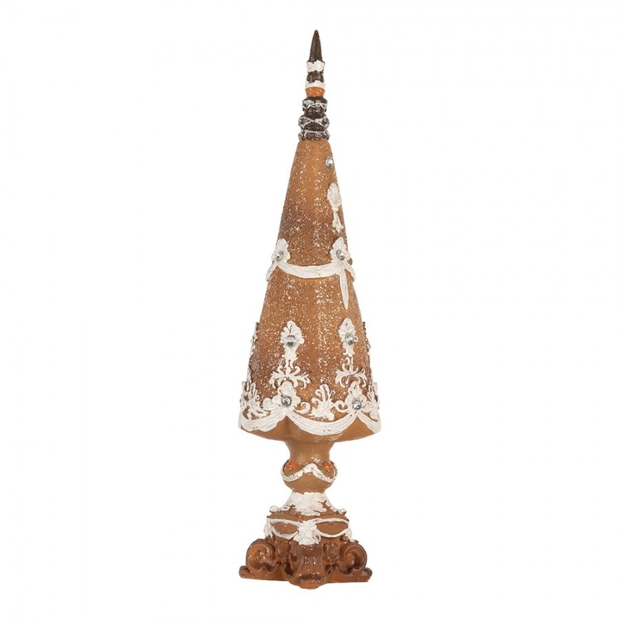 Dekorace perníkový stromek Gingerbread Tree - Ø 10*39 cm Clayre & Eef Dekorace perníkový stromek Gingerbread Tree - Ø 10*39 cm Clayre & Eef