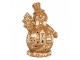 Perníková dekorace sněhulák Gingerbread Cott - 11*8*16 cm Clayre & Eef