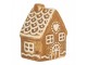 Dekorace perníková chaloupka Gingerbread Cott - 6*4*7 cm Clayre & Eef