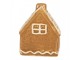 Dekorace perníková chaloupka Gingerbread Cott - 6*4*7 cm Clayre & Eef