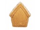 Perníková chaloupka stojan na vizitky Gingerbread Cott - 5*4*6 cm Clayre & Eef